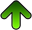 fleche vert haut